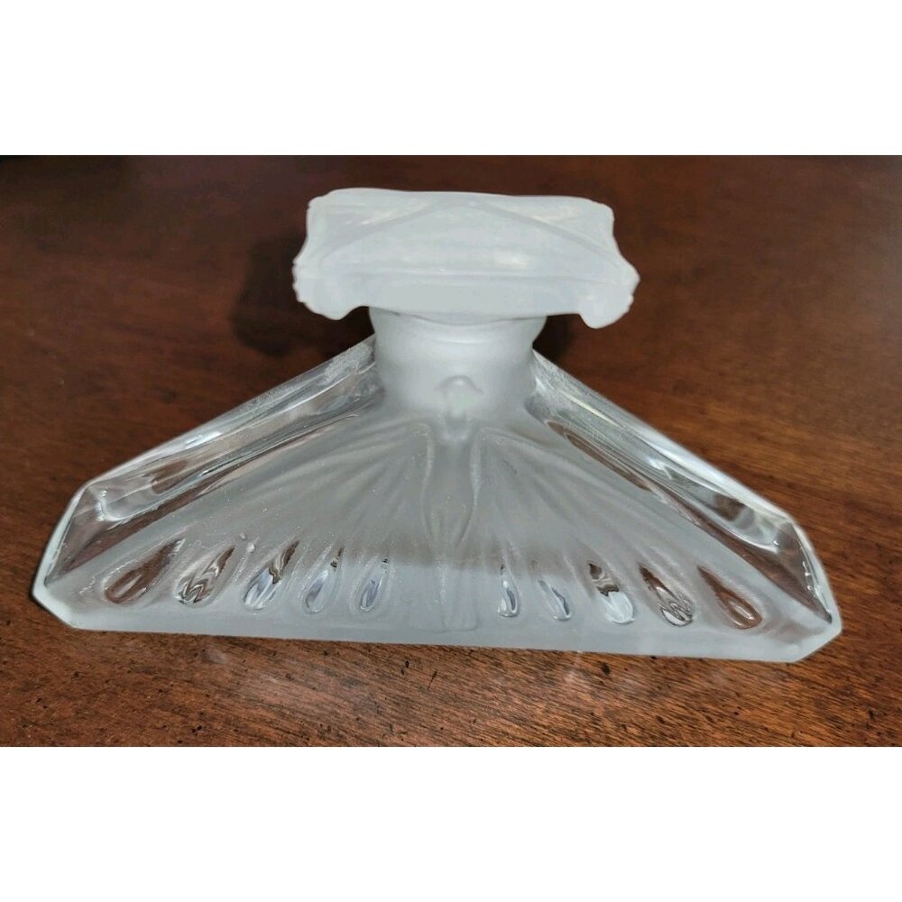 Brosse Nude Winged Woman Crystal Perfume Art Nouveau Bottle MMA 1986 EXCELLENT